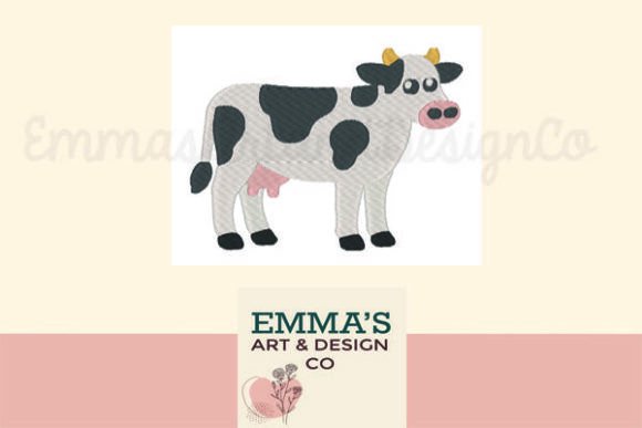 Cow Embroidery Design Review