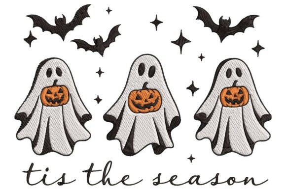 Cute Ghosts Embroidery: A Seller's Review