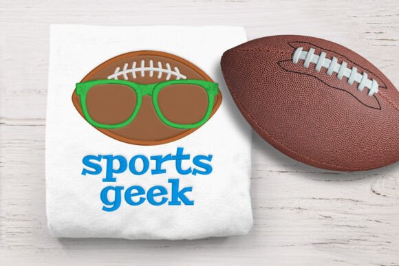Football Geek Applique Embroidery Review