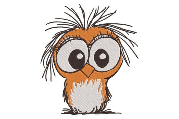 Little Bird with Eyelashes Embroidery Design Review